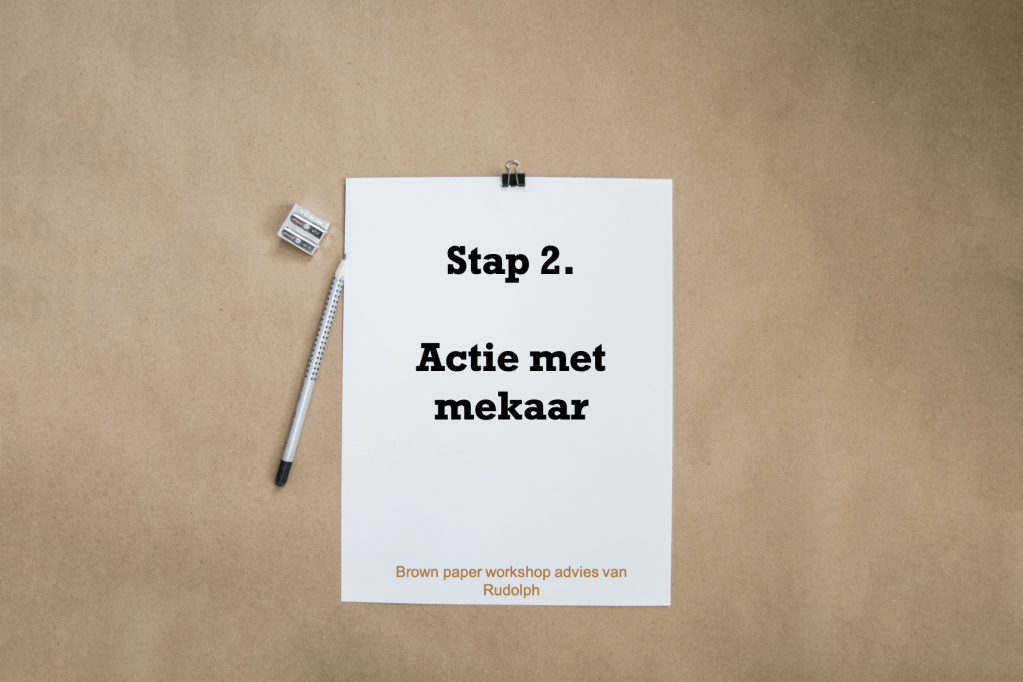 Brown Paper, stap 2