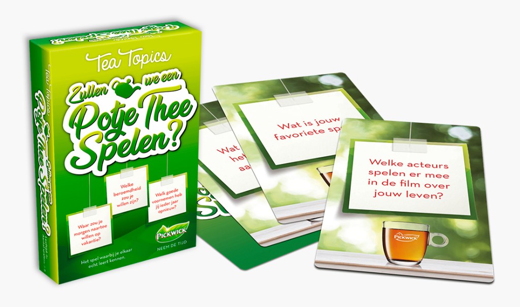 Potje thee spelen?