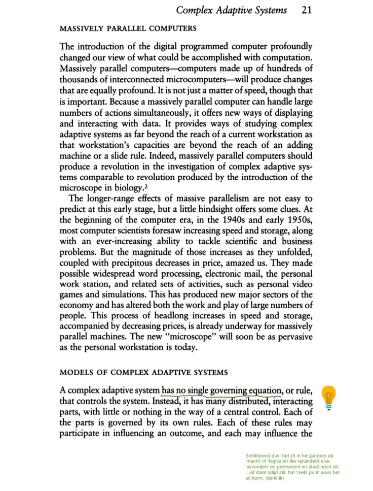 John H Holland - Complex Adaptive Systems - 4