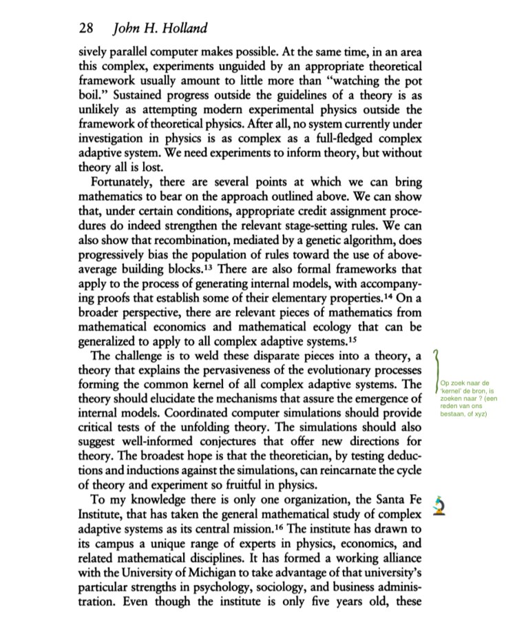 John H Holland - Complex Adaptive Systems - 7